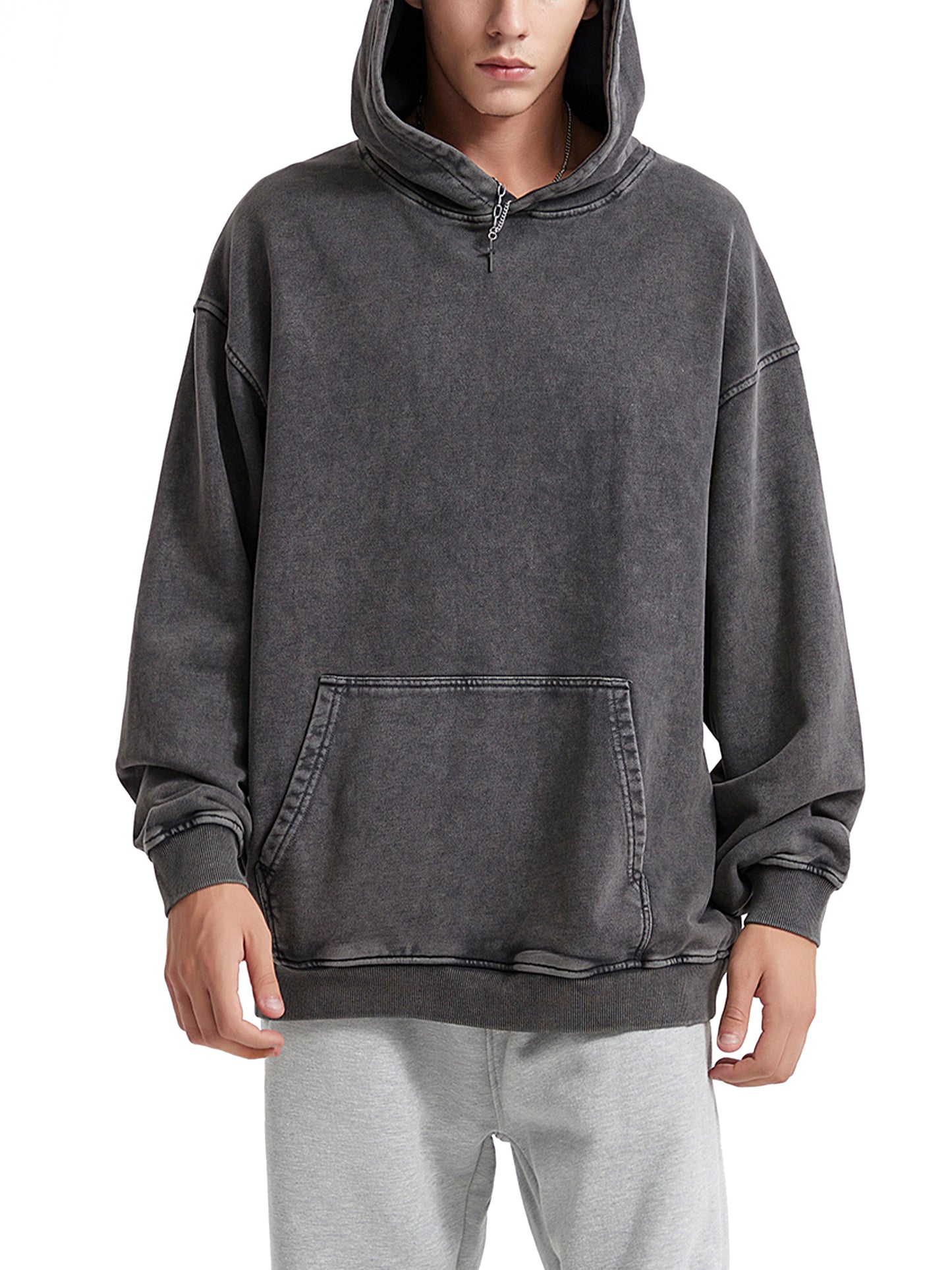 SEEMS ANGELIC BASIC HOODIE
