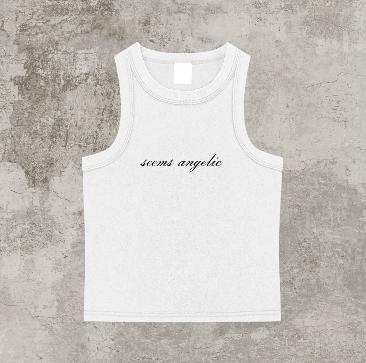SEEMS ANGELIC BASIC BODYCON TANK