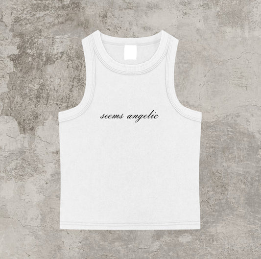 SEEMS ANGELIC BASIC BODYCON TANK